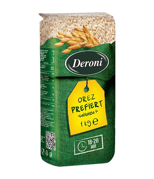 Deroni Rice Orez Parboiled 6x1kg