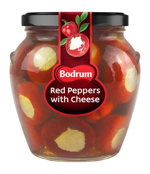 5Bodrum Amf Red Peppers with Cheese 6x530g