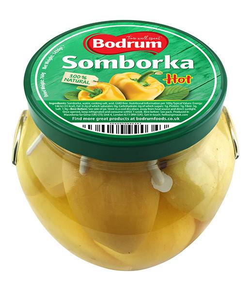 5Bodrum 1700cc Somborka Paprika (Amfora Jar) 6x1500g
