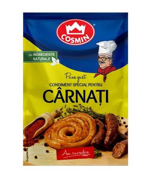 Cosmin Condiment Special Pentru Carnati (Spice for Sausages) 35x20g