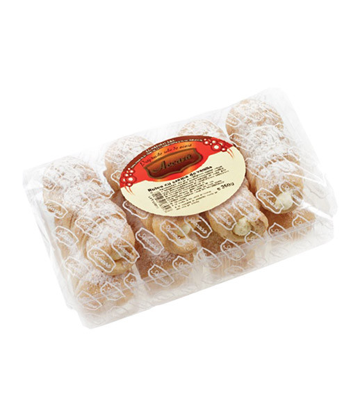 Accasa Puff Pastry Roll with Vanilla Cream 6x350g