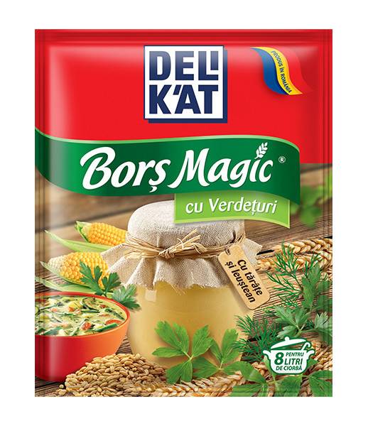 Delikat Bors Verdeturi - Magic Borsch with Greens 18x65g
