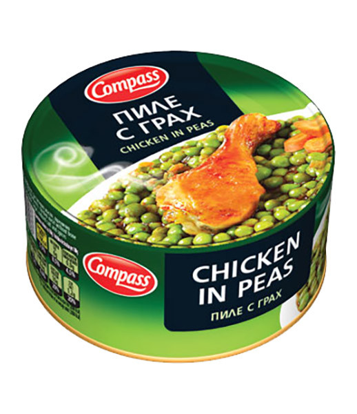 Compass Chicken in Peas 1x300g