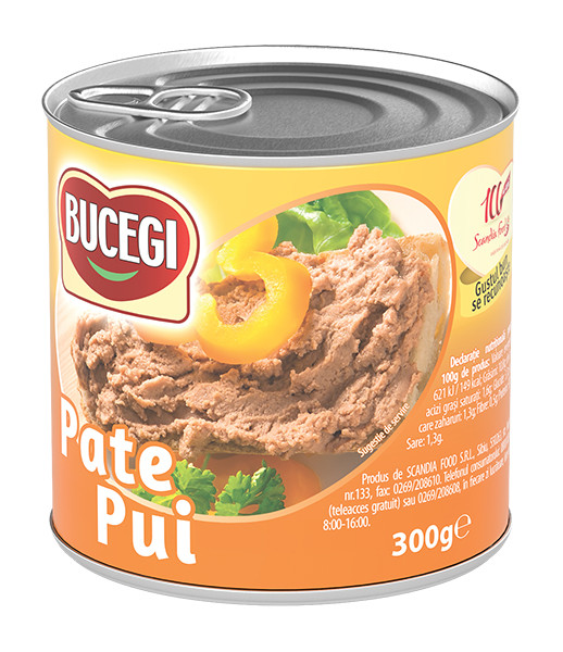 Bucegi Pate Chicken (Pui) 6x300g