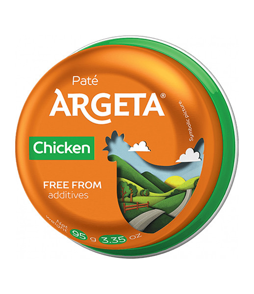 Argeta Chicken Pate 14x95g