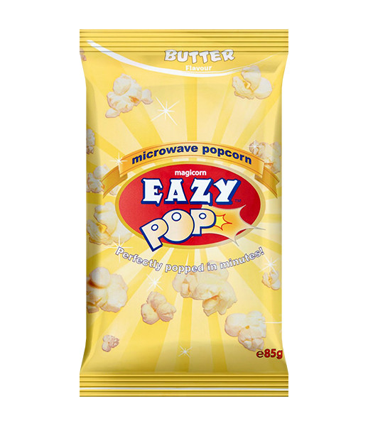 Eazy Pop Popcorn Butter 16x85g