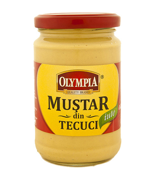 Olympia Hot Mustard (iute) (in Glass) 6x314ml