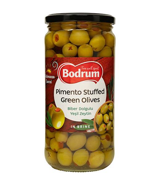 Bodrum Olives Stuffed with Pepper Paste 6x680g