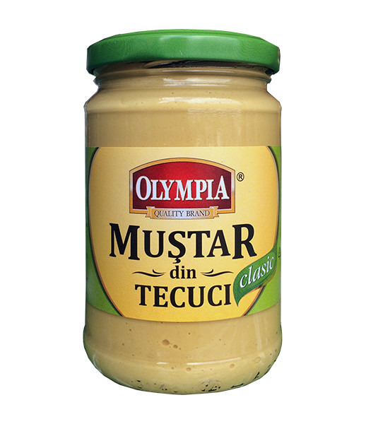 Olympia Classic Mustard (in Glass) 6x314ml