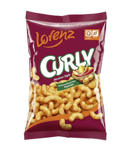 Crunchips Classic Curly Mexican 14x100g