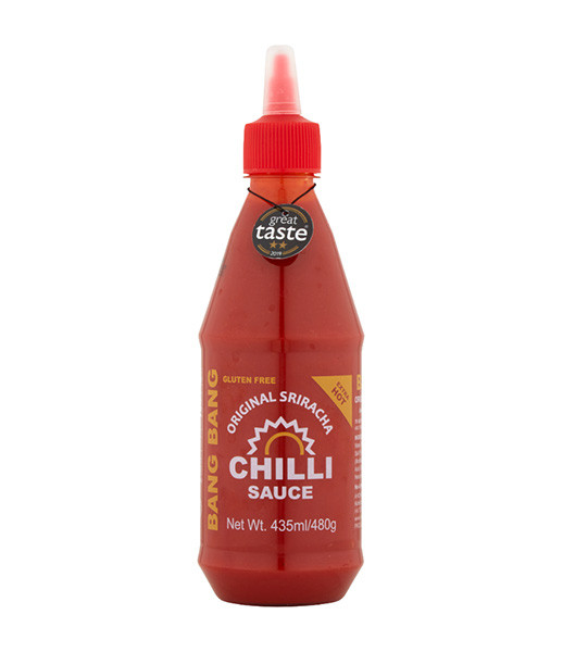 BangBang Sriracha Hot Chilli Sauce 6x435ml