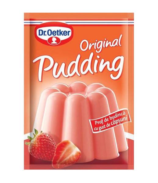 Ro Dr Oetker Pudding Strawberry 35x40g