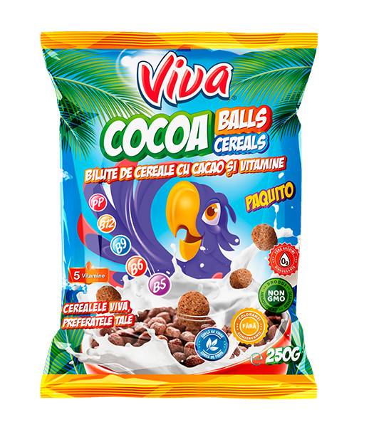Viva Cereals Cacao Balls 10x250g