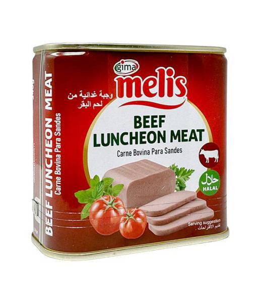 Melis Luncheon Meat Halal Beef 12x340g
