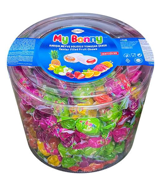 My Bonny Soft Candy Center Filled (Tub) 8x800g