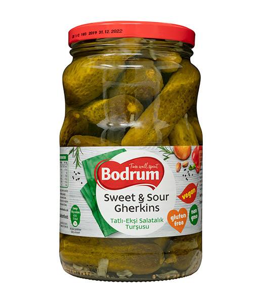 Bodrum 1700cc Cucumber Pickles Sweet 9/12 6x1650g