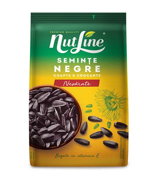Nutline Nutline Unsalted Black Sunflower Seeds 18x300g