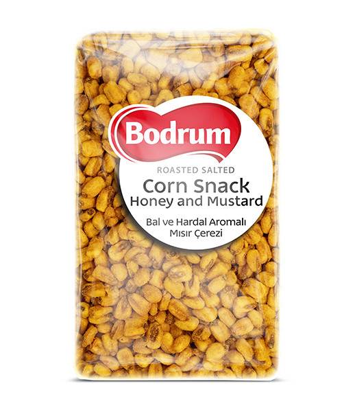 Bodrum Corn Snack Honey and Mustard (Misir Cerezi) 6x400g