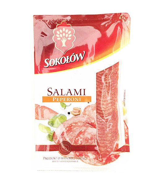 Sokolow Sliced Salami Pepperroni (12pcs/Box) 1x100g