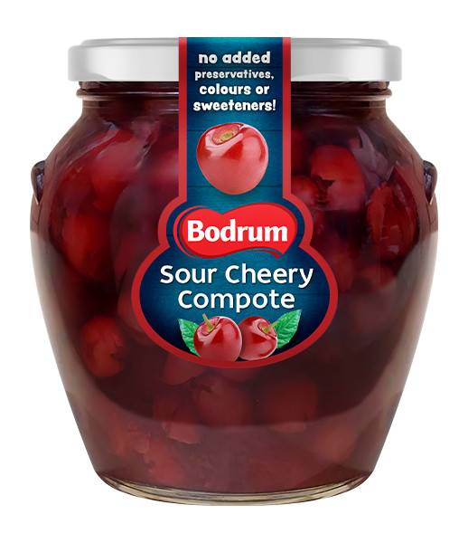 Bodrum Amf Compote-Sour Cherry No Pit 12x580ml