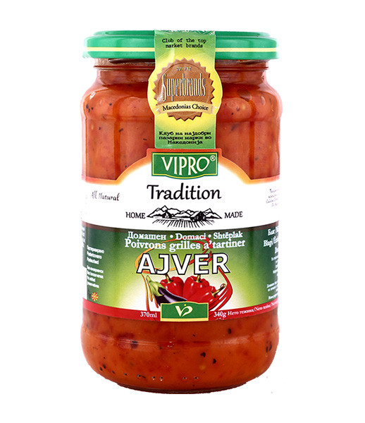 Vipro Home Made Mild Ajvar 12x370ml