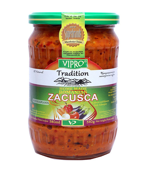 Vipro Zacusca with Eggplants 6x580ml