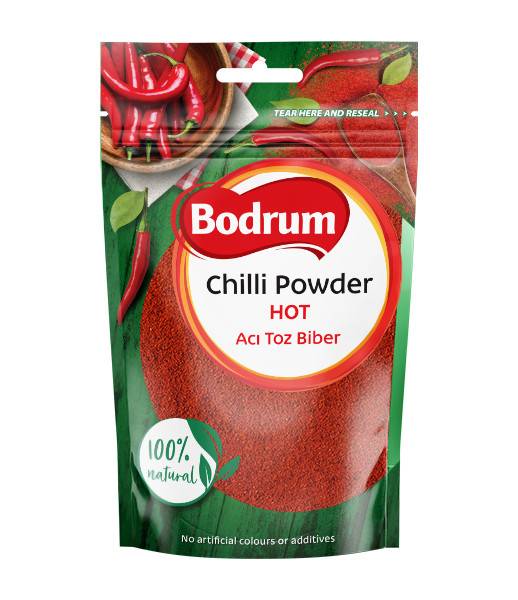 Bodrum Spice Chilli Powder (Aci Toz Biber) 8x100g