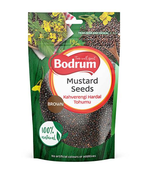 Bodrum Black Mustard Seeds 8x100g
