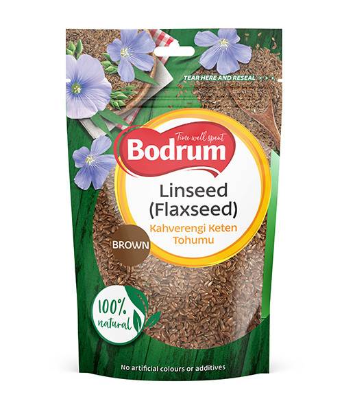 Bodrum Brown Linseed (Keten Tohumu) 8x100g