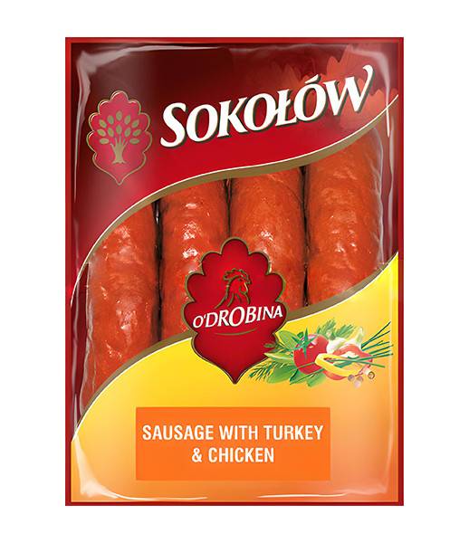 Sokolow Sausage with Turkey & Chicken (12kg/Box) Sold by Kg