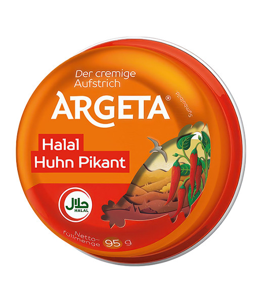 Argeta Halal Chicken Piquant 14x95g