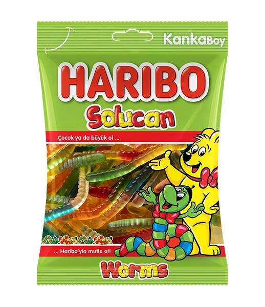 Haribo Worms 24x80g
