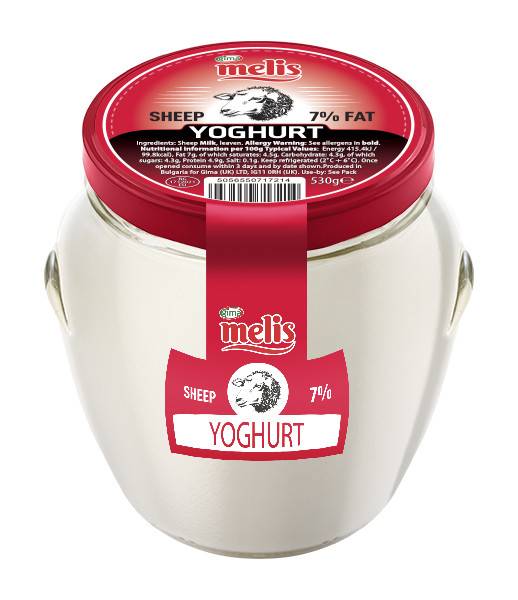 Melis Yoghurt Sheep Fat 6x530g