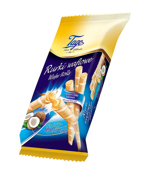 Tago (10) Wafer Rolls with Coconut Cream 12x150g