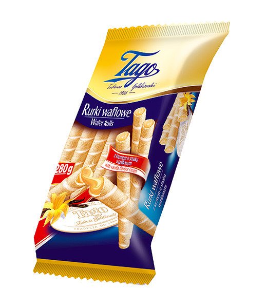 Tago (03) Wafer Rolls with Vanilla 24x260g