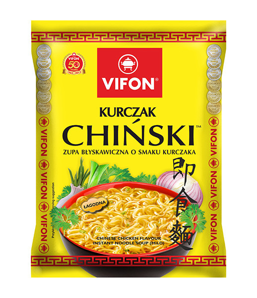 Vifon Noodle Soup Chinese Chicken (Zupa Kurczak Chinski) 24x70g