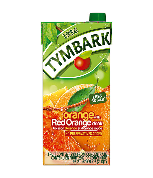 Tymbark Orange with Red Orange 6x2L