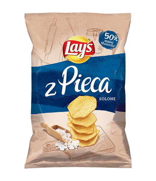 Crisps Lays z Pieca Salted 26x110g