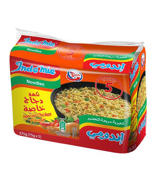 Indomie Noodles Special Chicken 5pck 8x375g