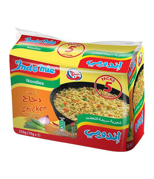 Indomie Noodles Chicken 5pck 8x350g