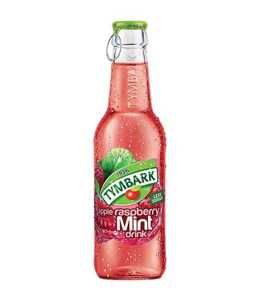Tymbark Apple Raspberry & Mint Drink (EO Glass) 24x250ml