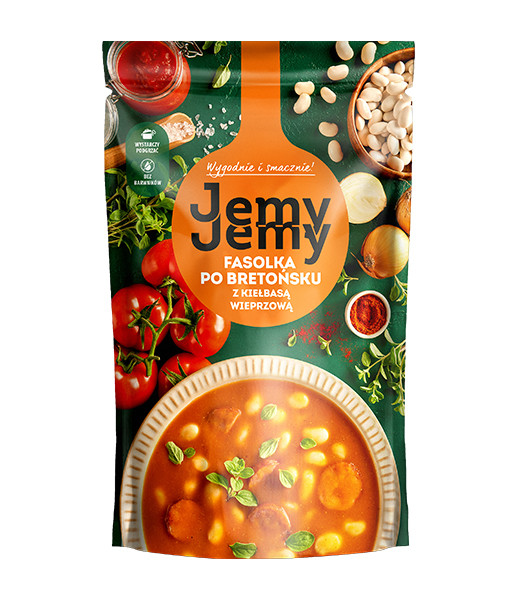 Profi Jemy Baked Bean with Pork Sausage 6x400g