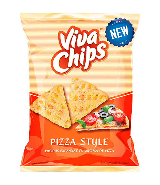 Crisps Viva With Pizza Flavour 20x100g