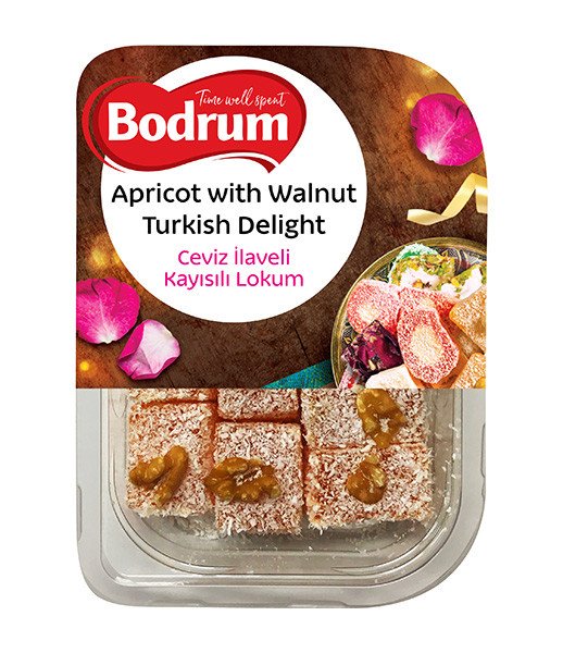 6Bodrum Delight Apricot with Walnut 6x200g