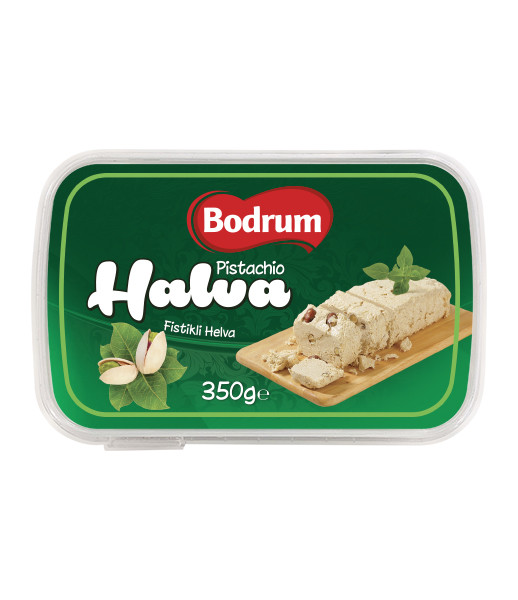 6Bodrum Tahini Halva with Pistachio (Antep Fistikli) 6x350g