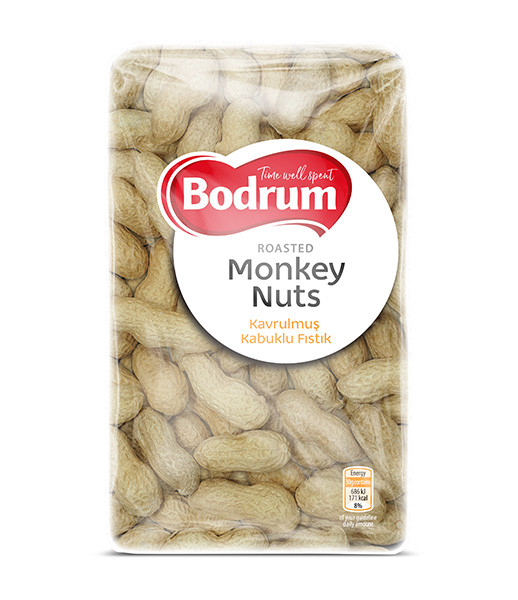 Bodrum Roasted Monkey Nuts 6x400g