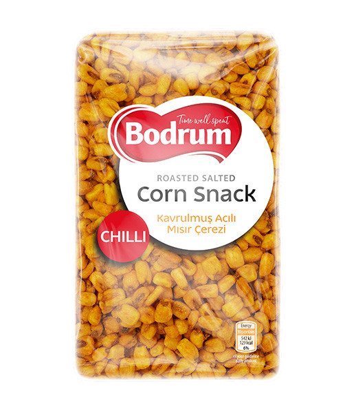 Bodrum Chilli Corn Snacks (Acili Misir Cerezi) 6x400g