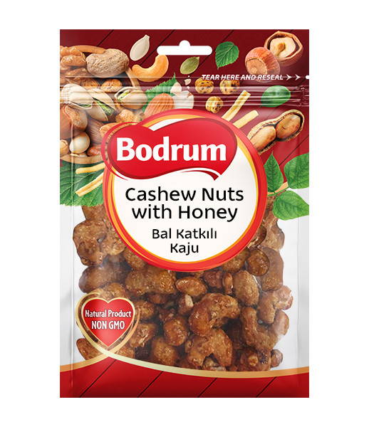 Bodrum Cashew Nuts with Honey 8x150g