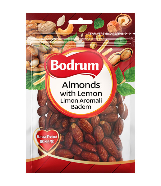 Bodrum Almonds With Lemon 8x150g