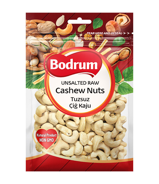 Bodrum Cashew Nuts Raw 6x150g